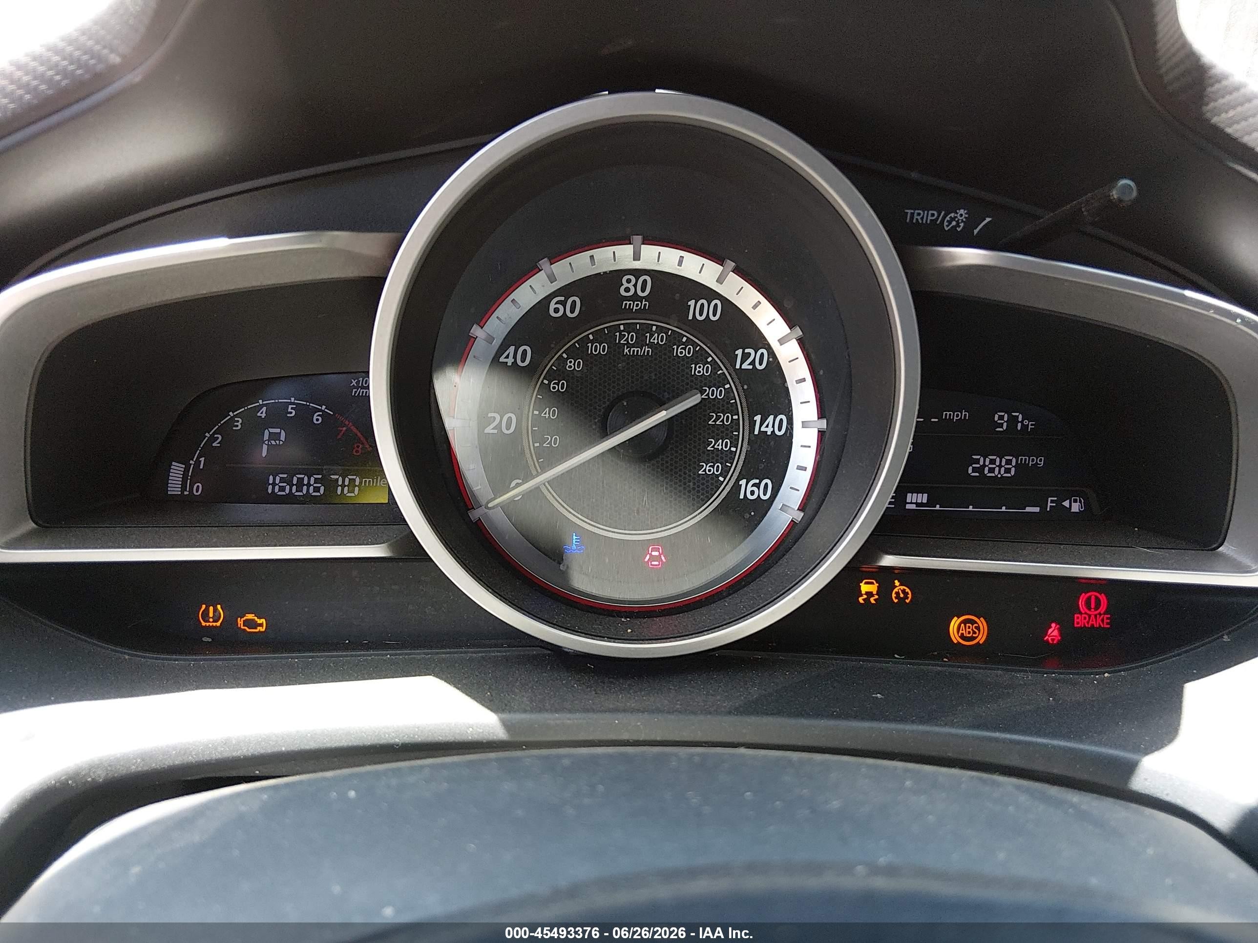 2014 Mazda Mazda3 I Touring Красный vin: JM1BM1V74E1151482