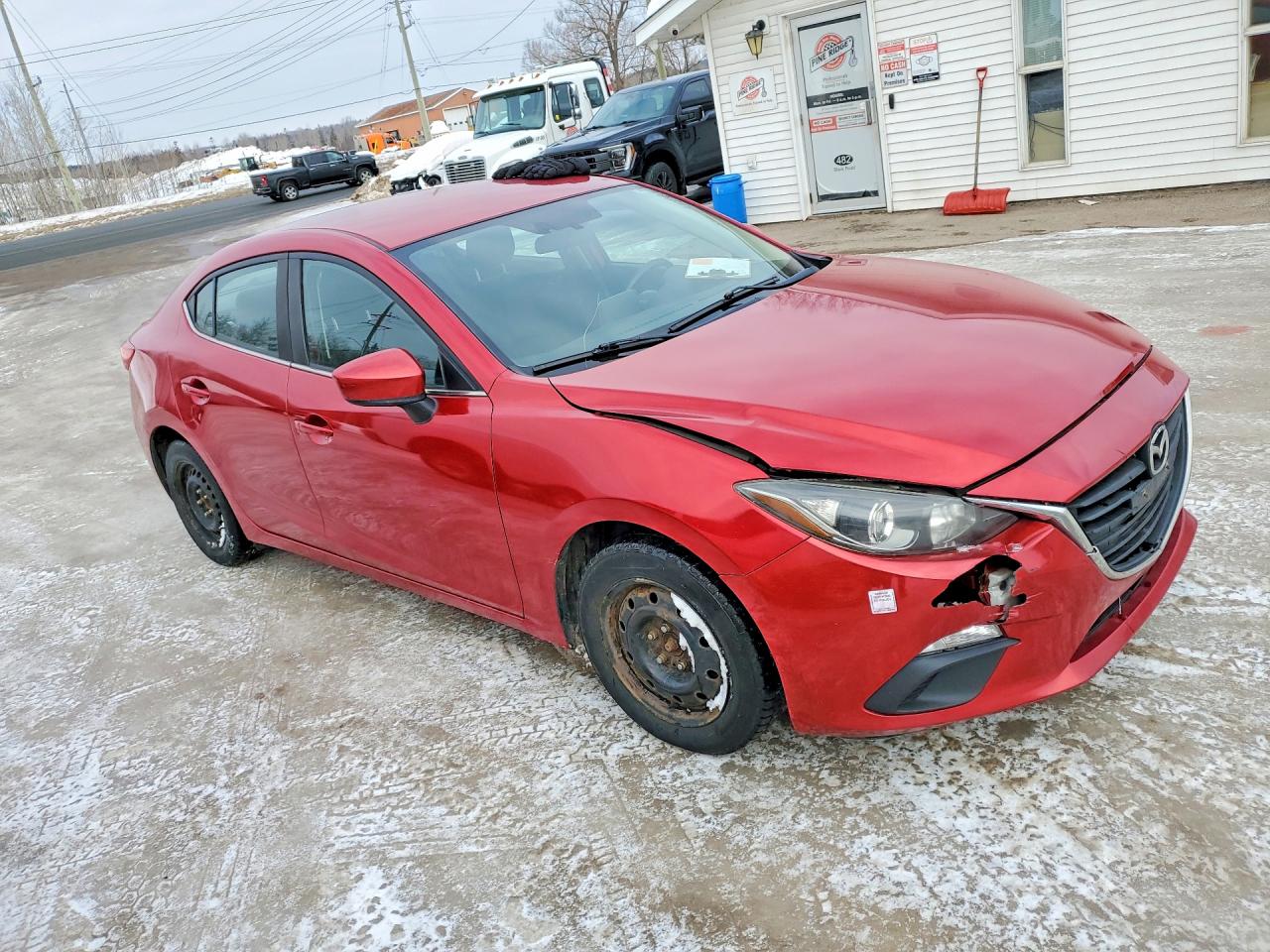 2014 Mazda 3 Touring Красный vin: JM1BM1V74E1164944