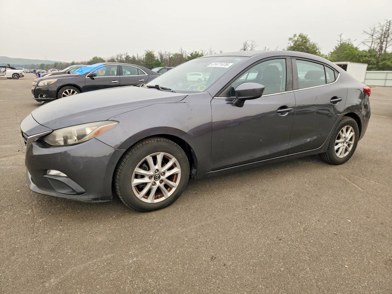 2014 Mazda 3 Touring Gray vin: JM1BM1V74E1182702