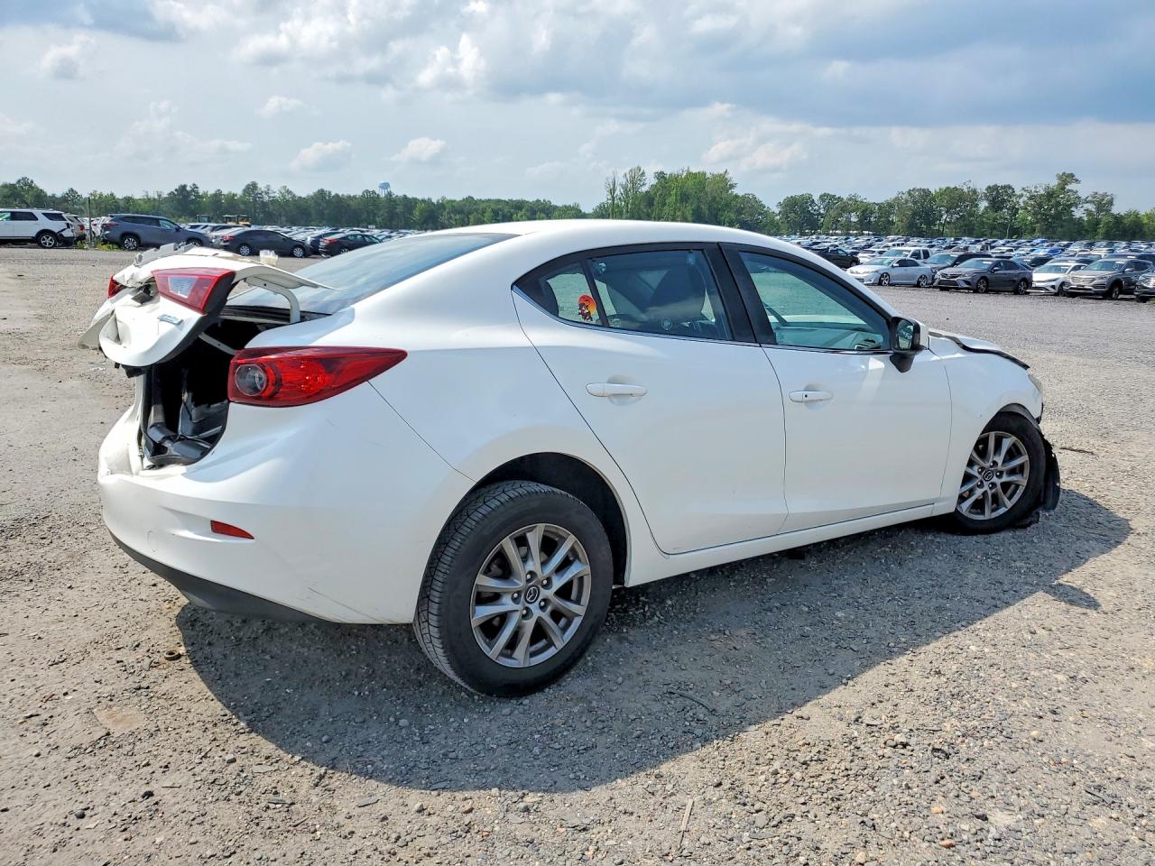 2014 Mazda 3 Touring White vin: JM1BM1V75E1115056