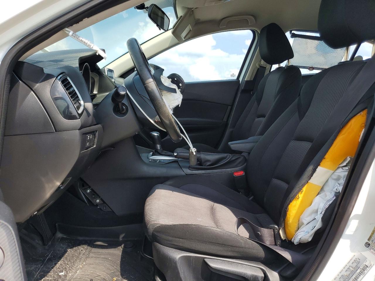 2014 Mazda 3 Touring White vin: JM1BM1V75E1115056