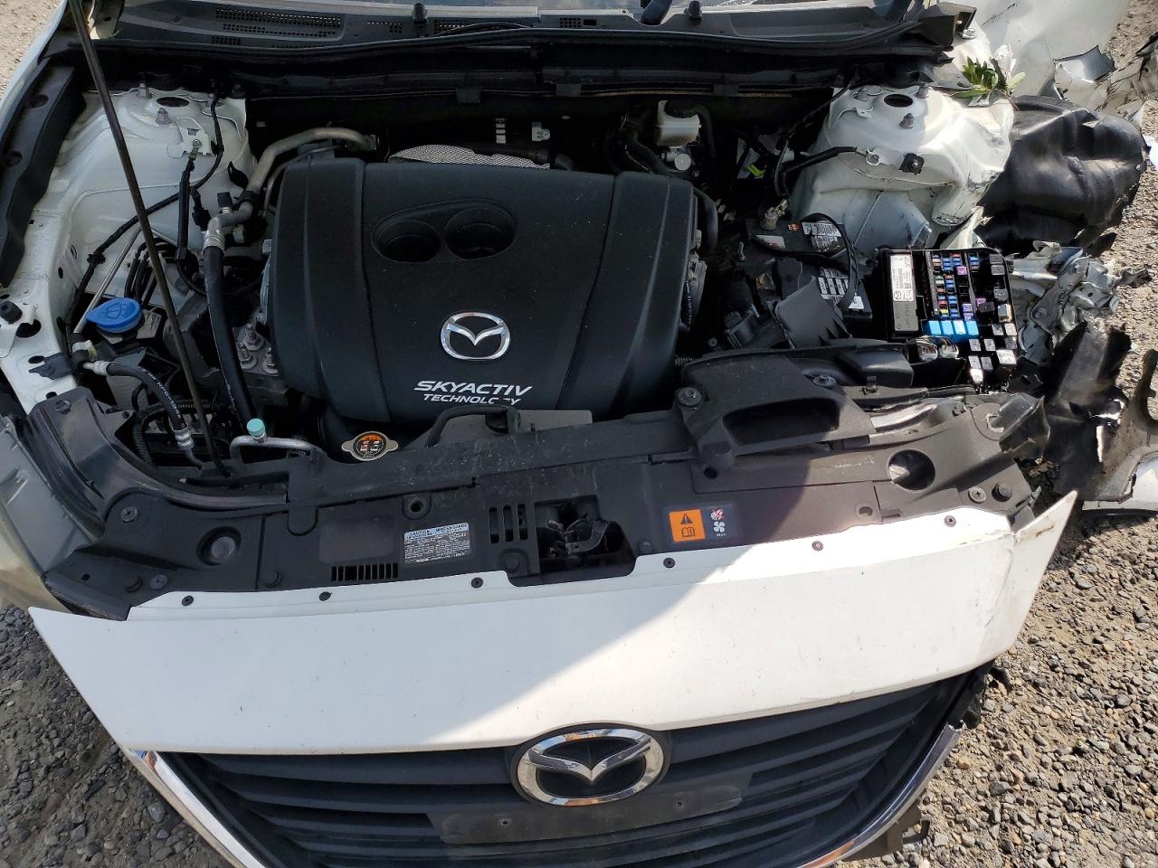 2014 Mazda 3 Touring White vin: JM1BM1V75E1115056
