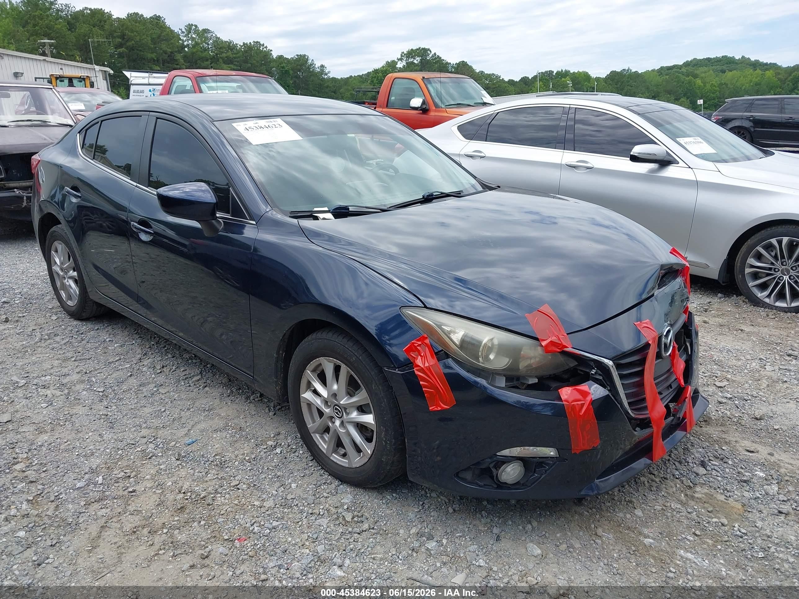2015 Mazda Mazda3 I Touring Black vin: JM1BM1V75F1227857