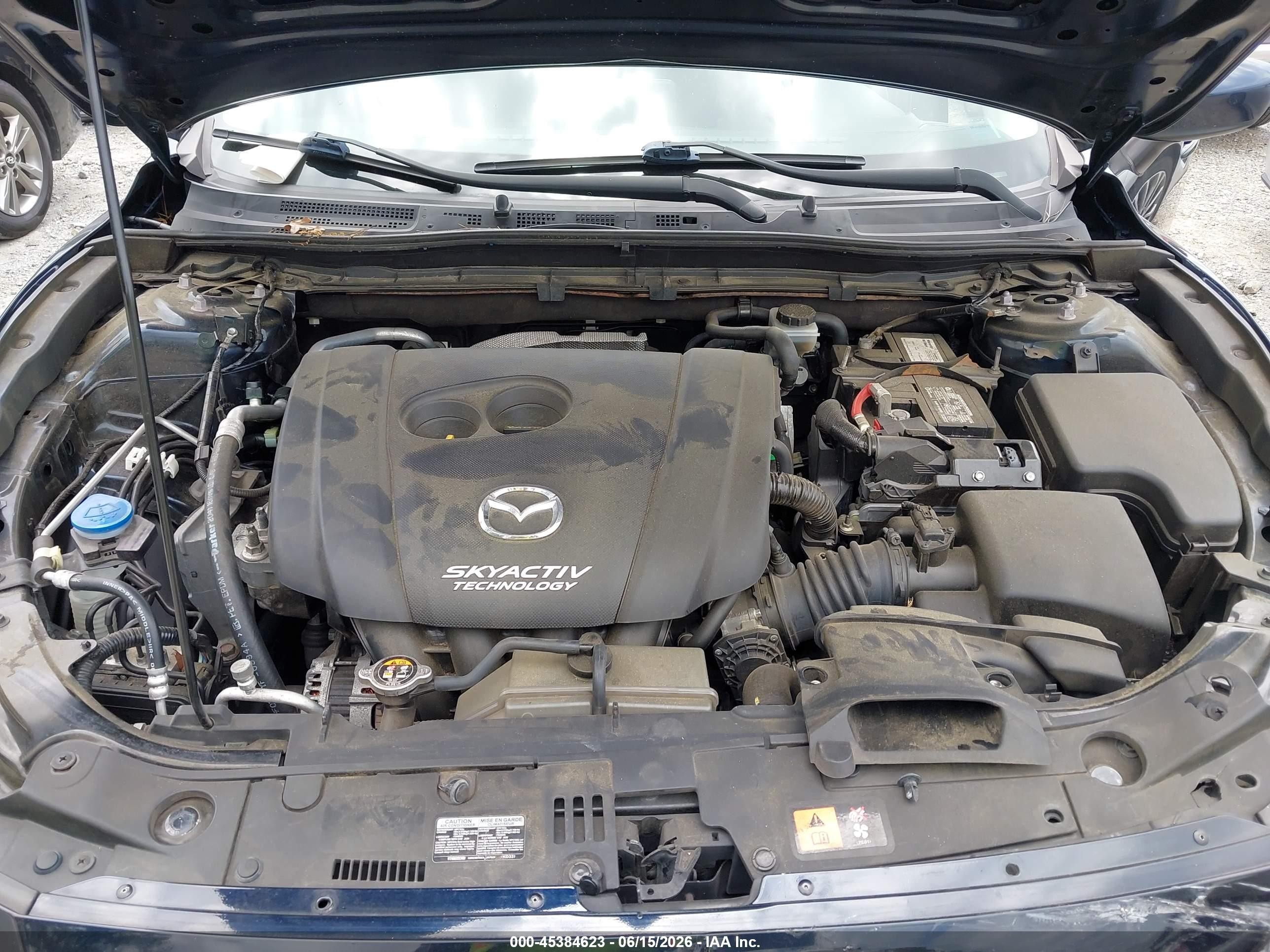 2015 Mazda Mazda3 I Touring Black vin: JM1BM1V75F1227857
