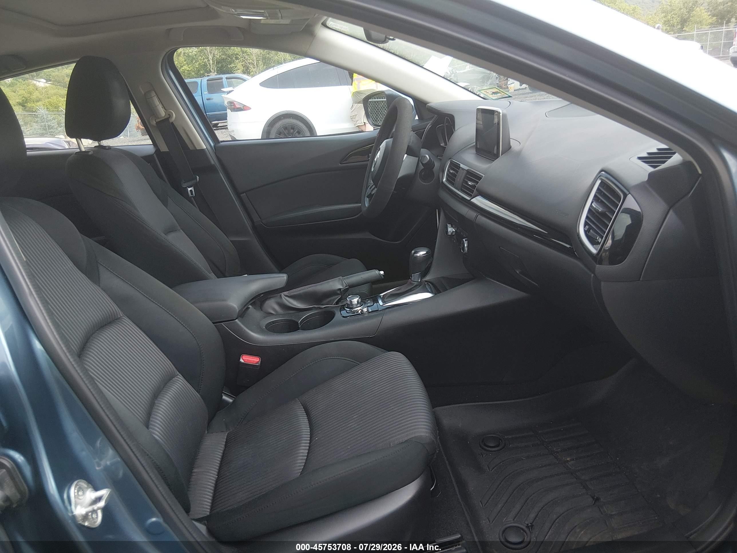 2015 Mazda Mazda3 I Touring Blue vin: JM1BM1V75F1249891