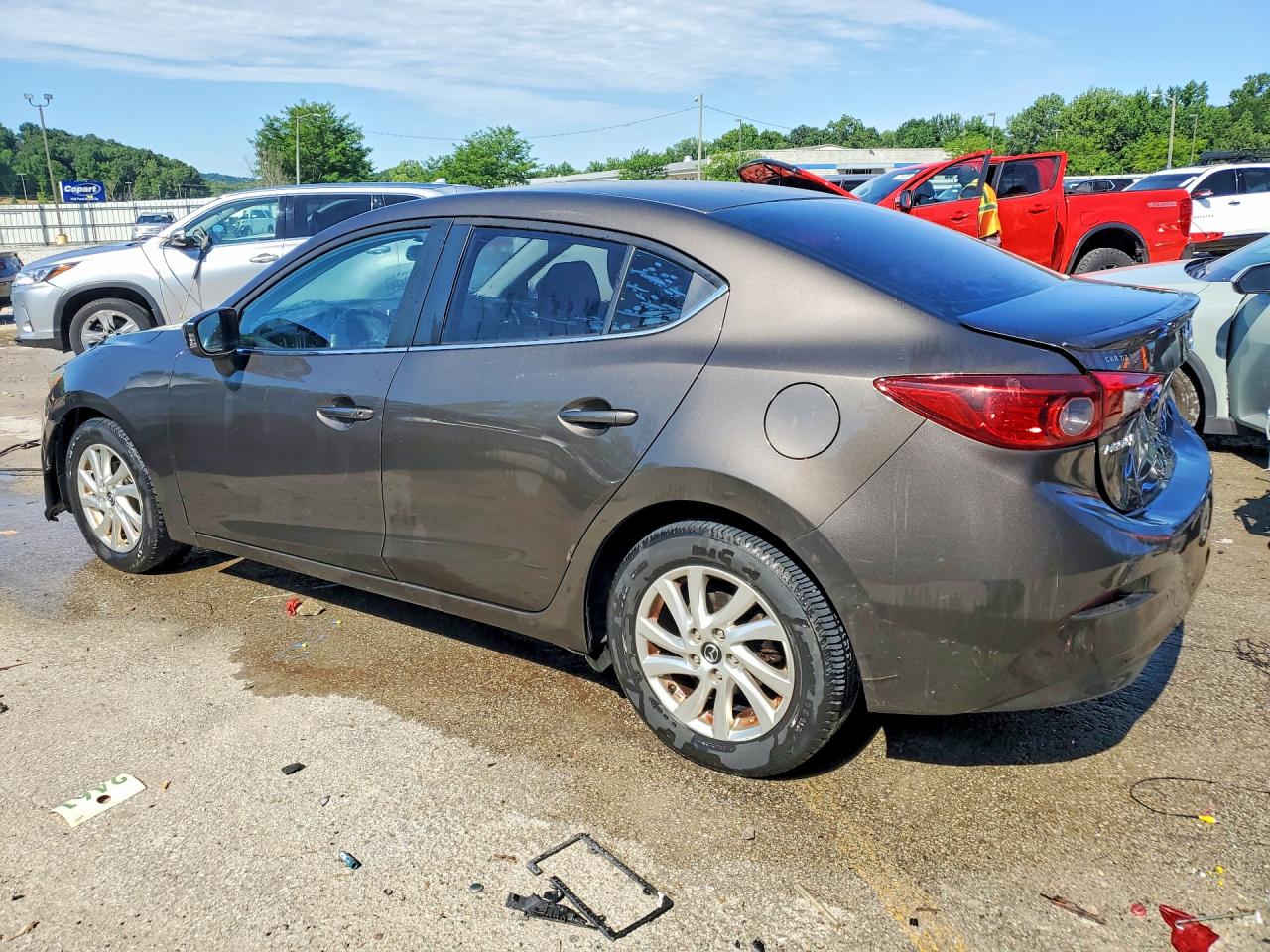 2014 Mazda 3 Touring Charcoal vin: JM1BM1V76E1111923