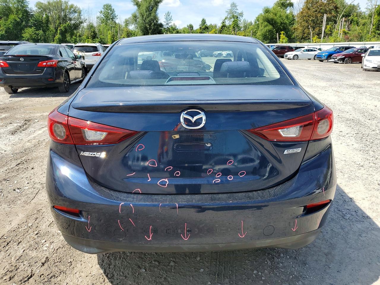 2014 Mazda 3 Touring Blue vin: JM1BM1V76E1123764