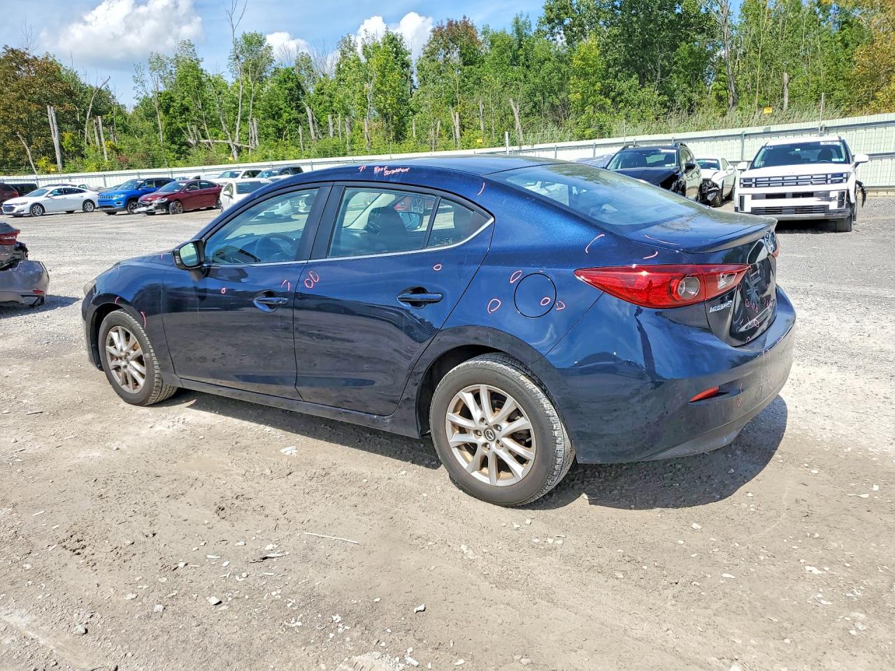 2014 Mazda 3 Touring Blue vin: JM1BM1V76E1123764