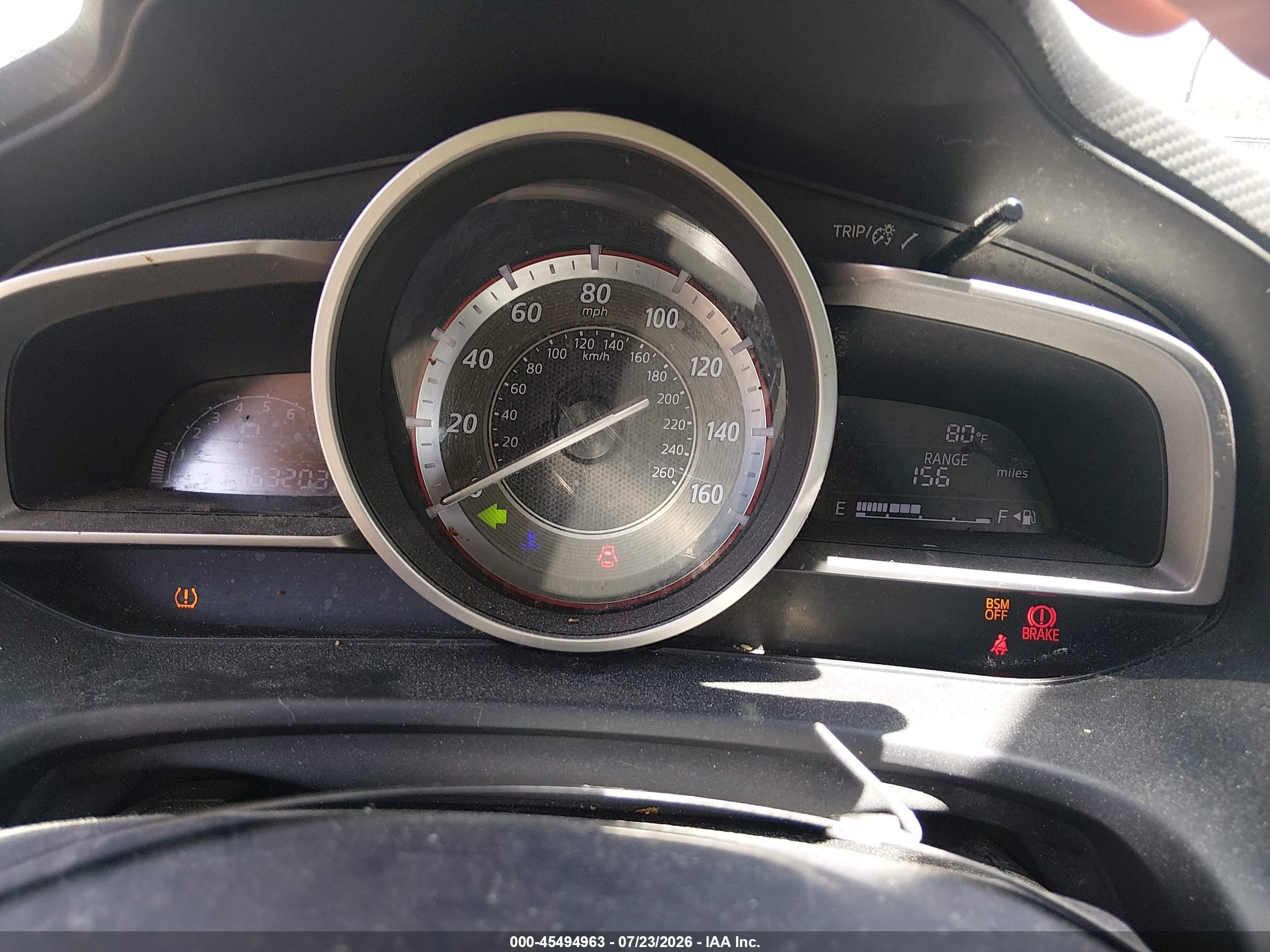 2014 Mazda Mazda3 I Touring Белый vin: JM1BM1V76E1124915