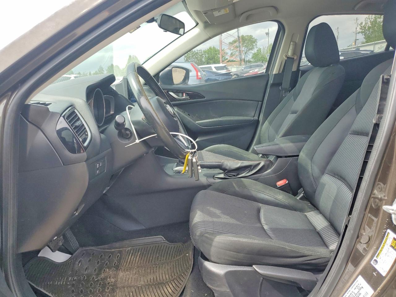 2014 Mazda 3 Touring Gray vin: JM1BM1V76E1135414
