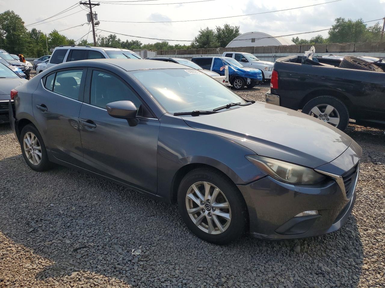 2014 Mazda 3 Touring Gray vin: JM1BM1V76E1161253