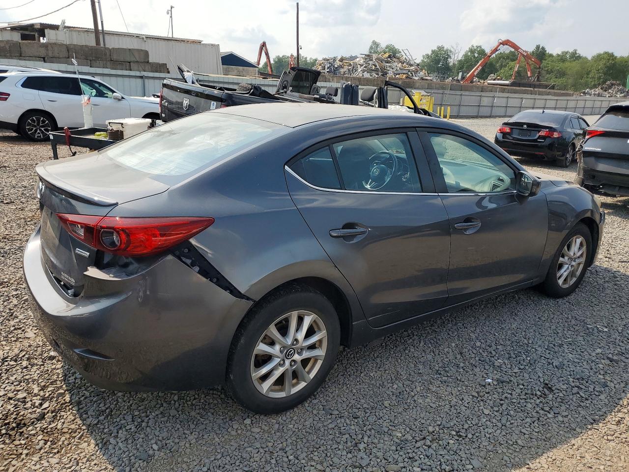 2014 Mazda 3 Touring Gray vin: JM1BM1V76E1161253