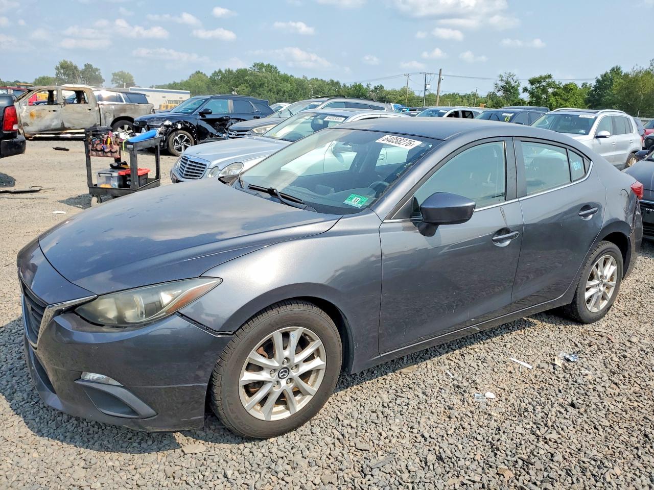 2014 Mazda 3 Touring Серый vin: JM1BM1V76E1161253