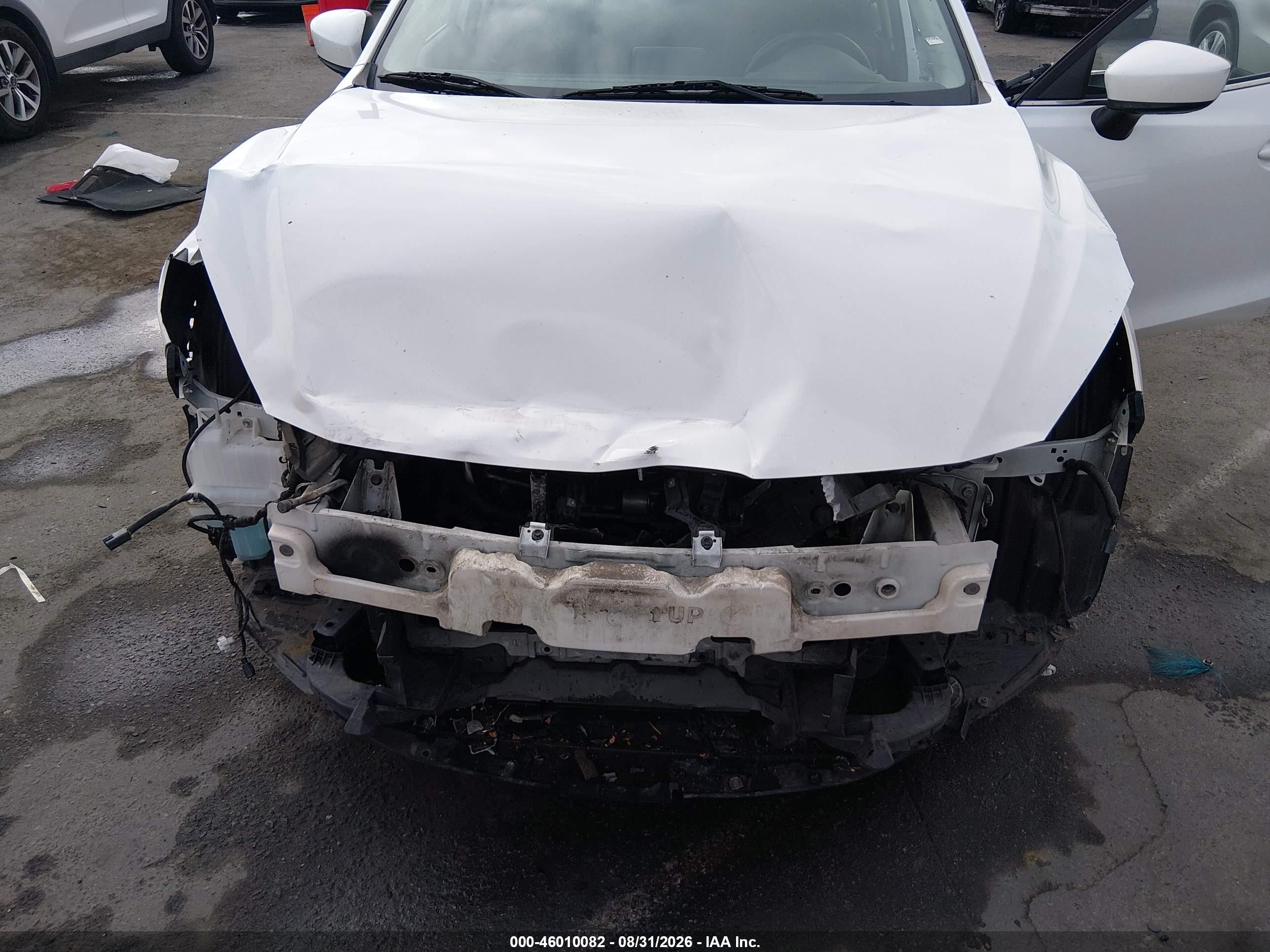2015 Mazda Mazda3 I Touring White vin: JM1BM1V76F1219864