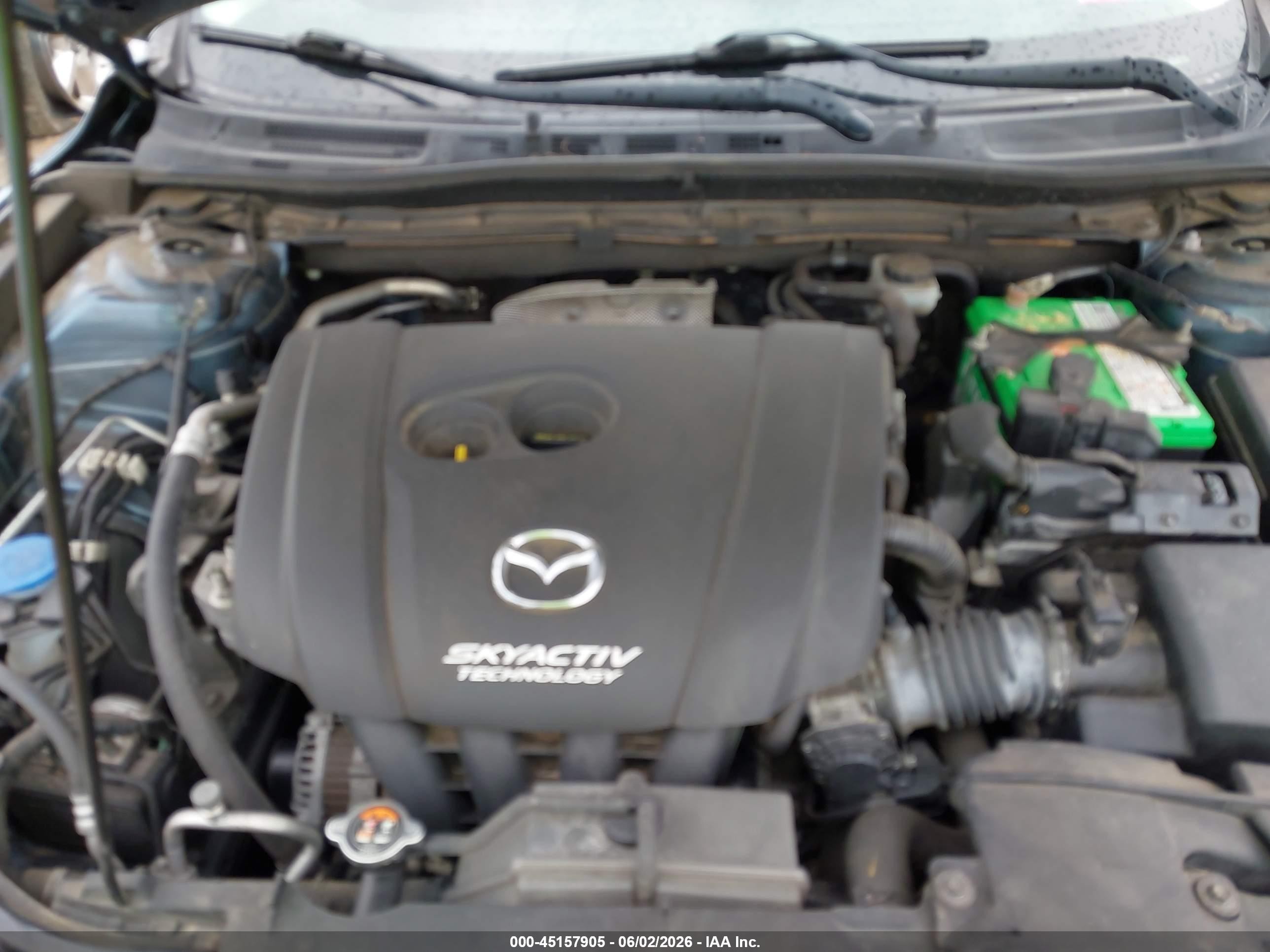 2015 Mazda Mazda3 I Touring Blue vin: JM1BM1V76F1223963