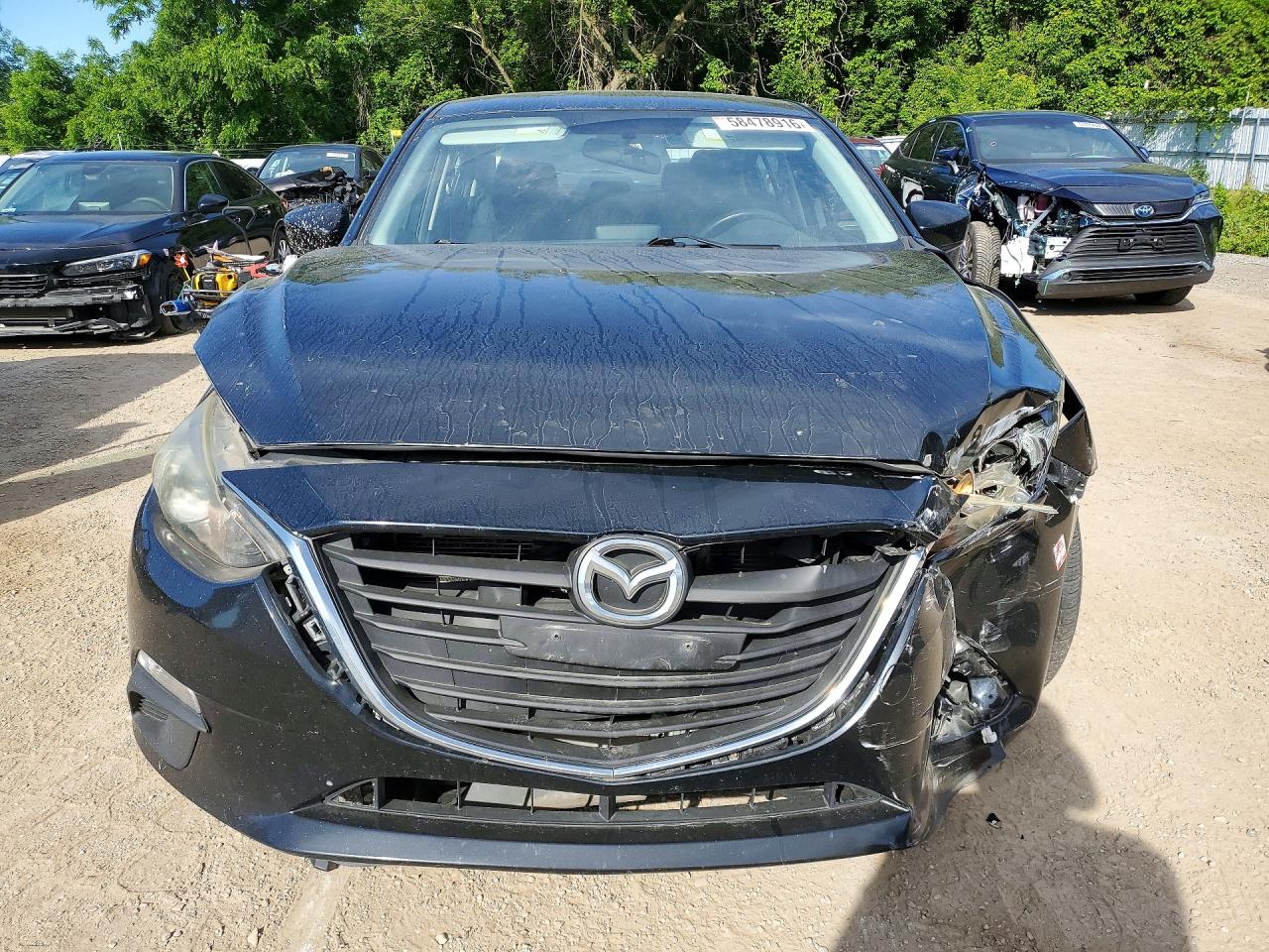 2014 Mazda 3 Touring Black vin: JM1BM1V77E1106097