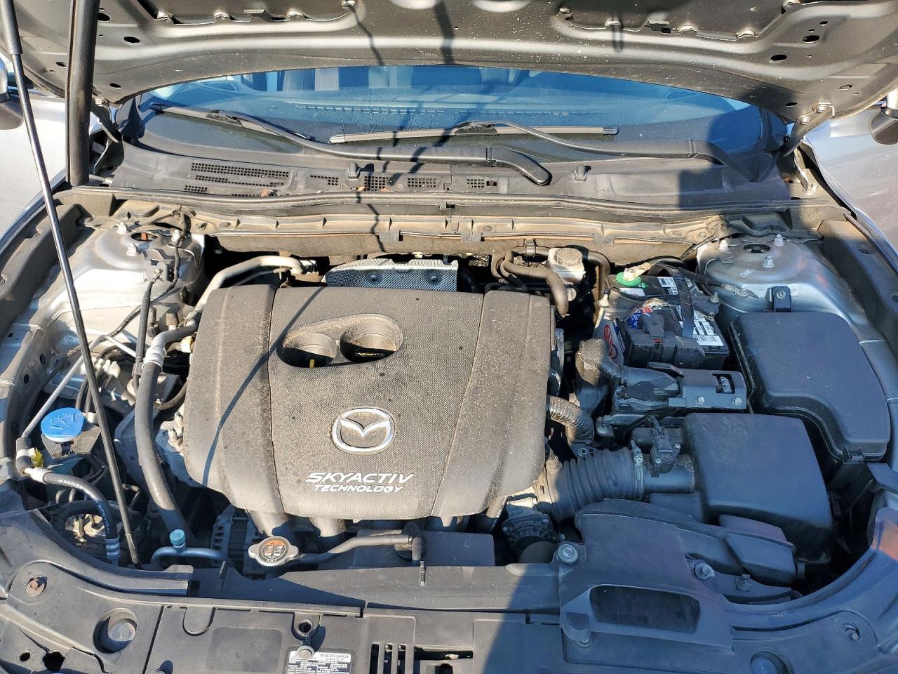 2014 Mazda 3 Touring Silver vin: JM1BM1V77E1123627