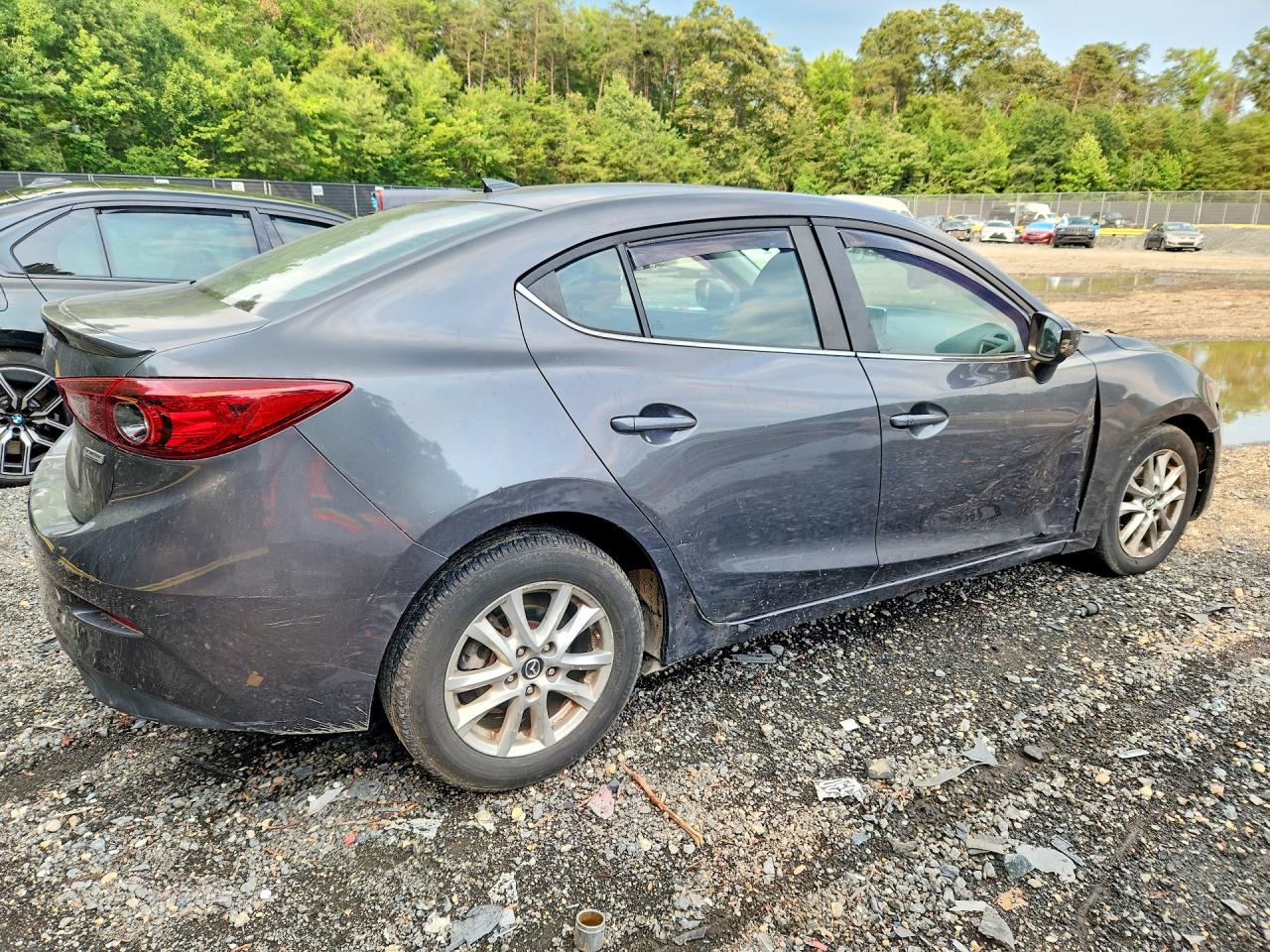 2014 Mazda 3 Touring Gray vin: JM1BM1V77E1184587