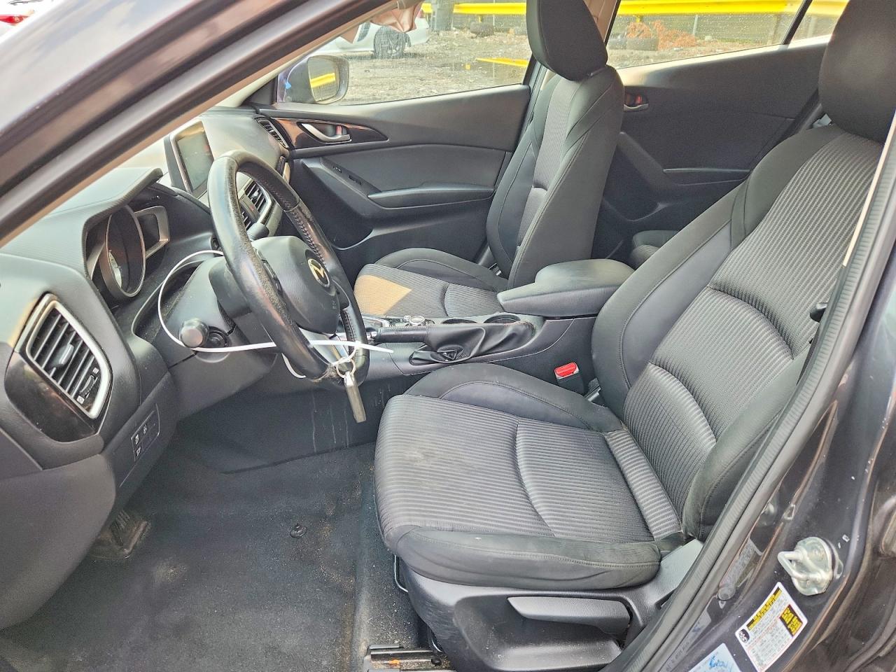 2014 Mazda 3 Touring Gray vin: JM1BM1V77E1184587