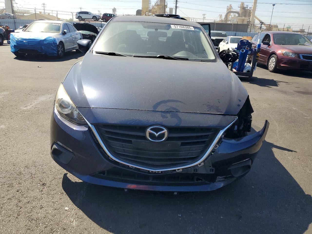 2014 Mazda 3 Touring Blue vin: JM1BM1V77E1196304