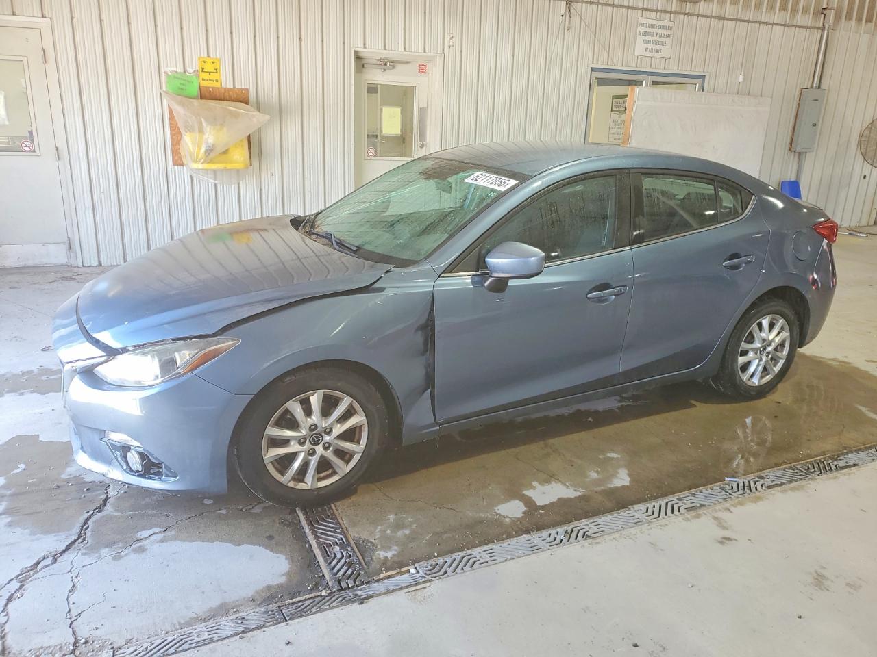 2015 Mazda 3 Touring Синий vin: JM1BM1V77F1249536