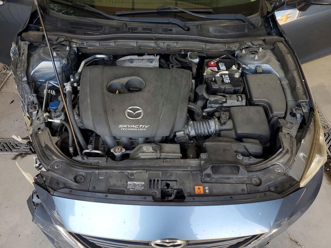 2015 Mazda 3 Touring Blue vin: JM1BM1V77F1249536