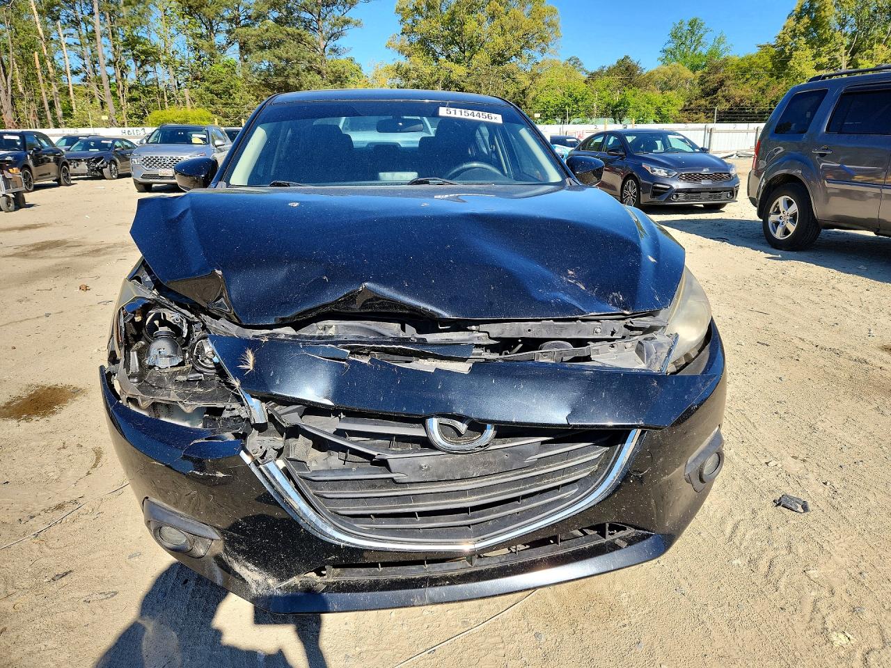 2015 Mazda 3 Touring Черный vin: JM1BM1V77F1254672