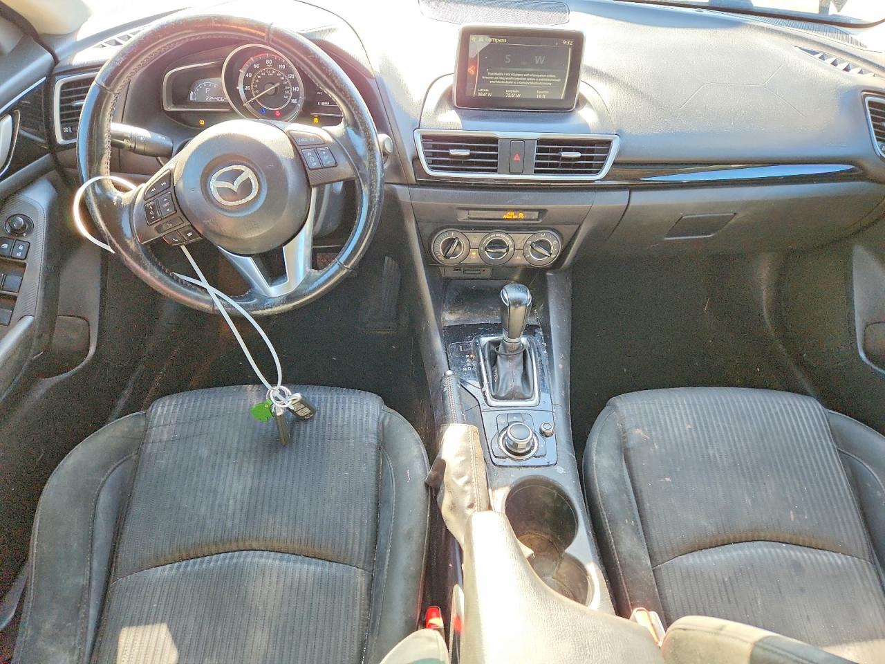 2015 Mazda 3 Touring Черный vin: JM1BM1V77F1254672