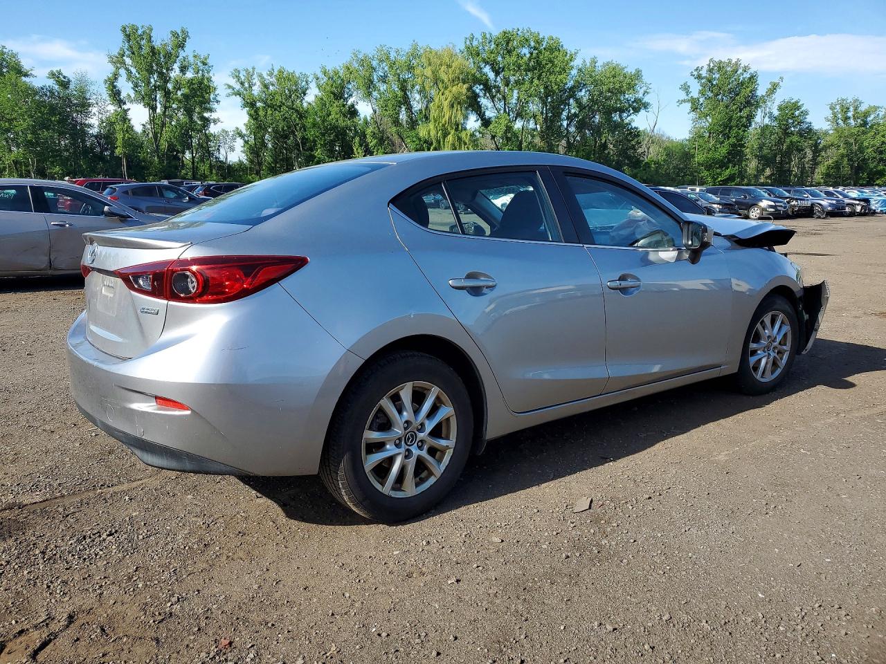2014 Mazda 3 Touring Серый vin: JM1BM1V78E1107291