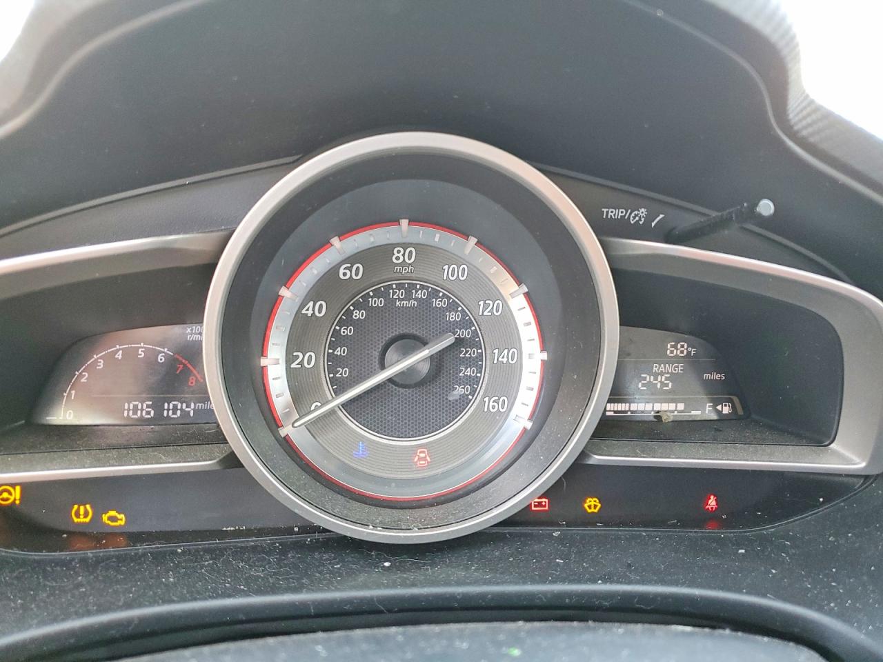 2014 Mazda 3 Touring Серый vin: JM1BM1V78E1107291