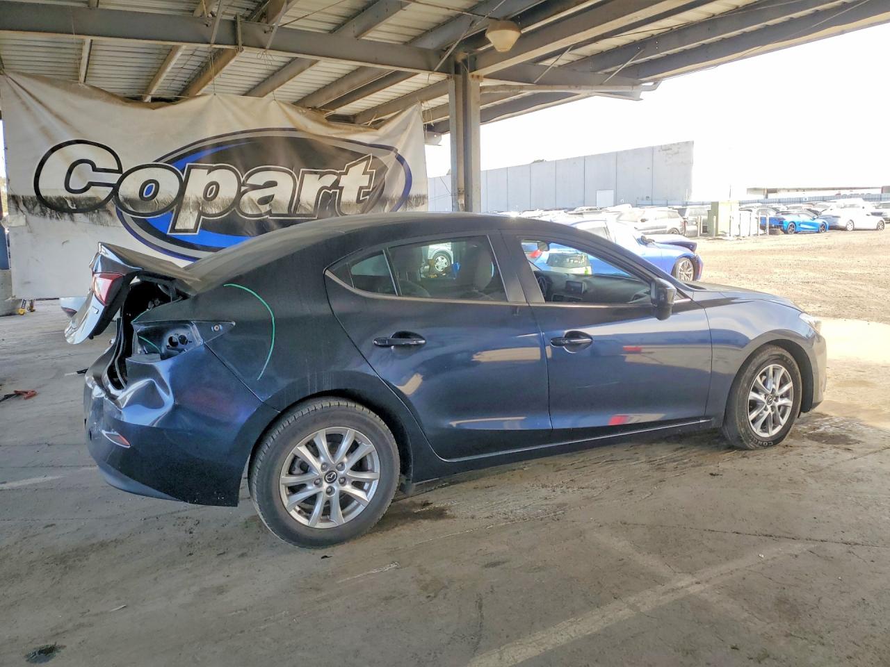 2014 Mazda 3 Touring Синий vin: JM1BM1V78E1126116