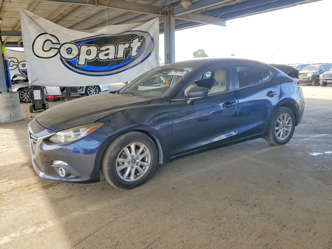 2014 Mazda 3 Touring Синий vin: JM1BM1V78E1126116
