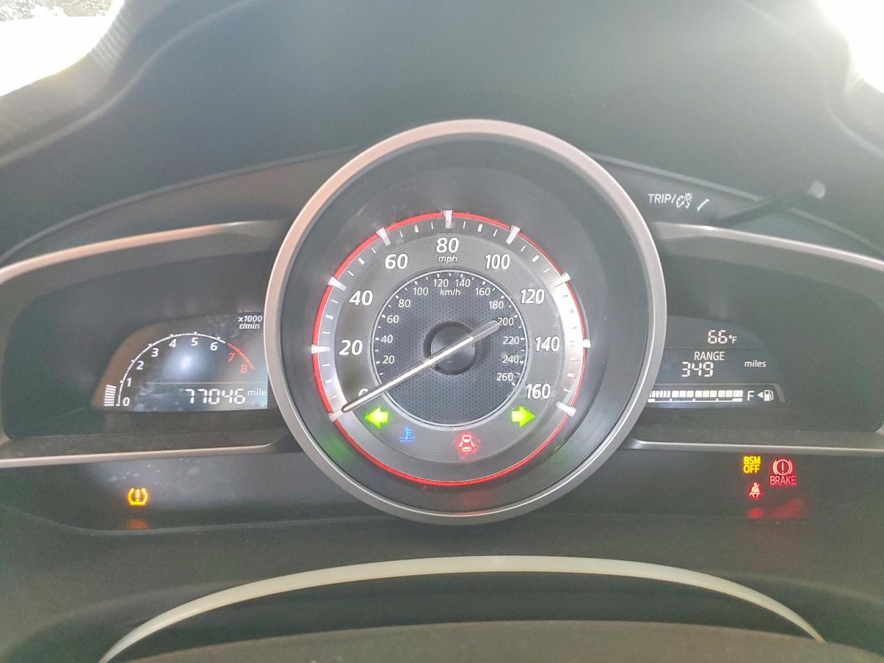 2014 Mazda 3 Touring Синий vin: JM1BM1V78E1126116
