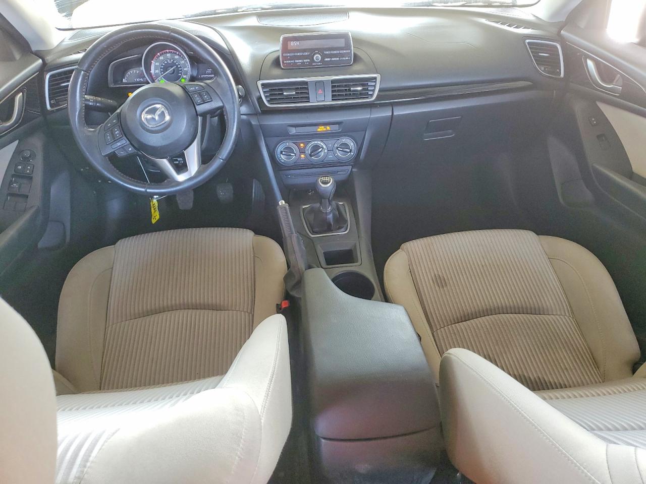 2014 Mazda 3 Touring Синий vin: JM1BM1V78E1126116
