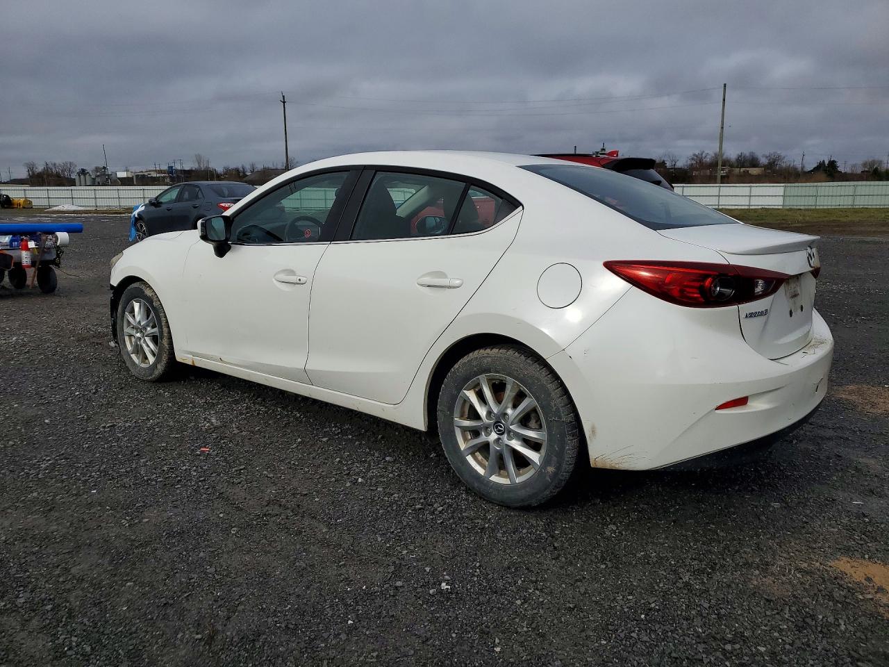 2014 Mazda 3 Touring White vin: JM1BM1V78E1153140