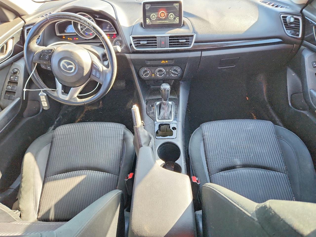2015 Mazda 3 Touring White vin: JM1BM1V78F1267284