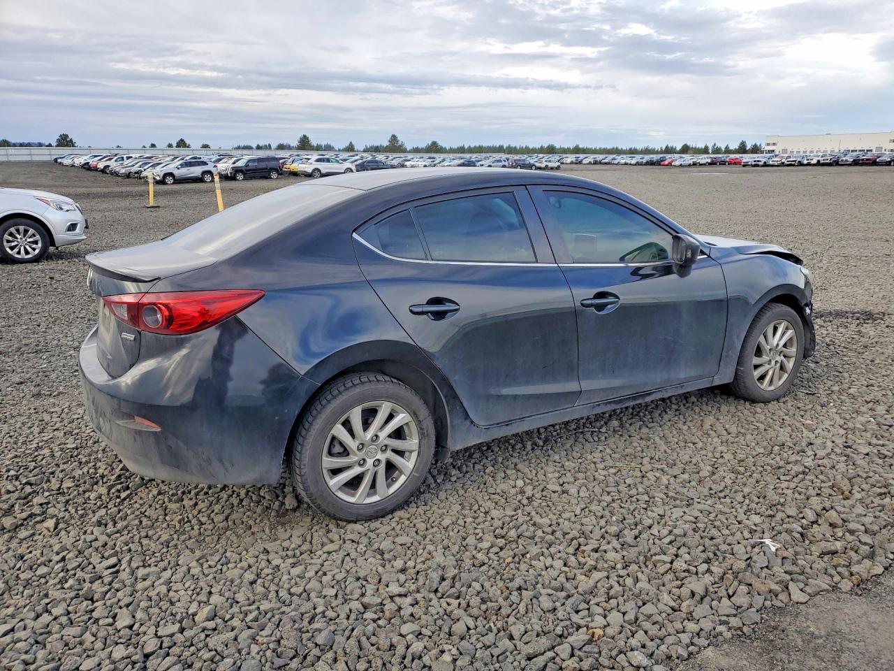 2015 Mazda 3 Touring Черный vin: JM1BM1V78F1267771