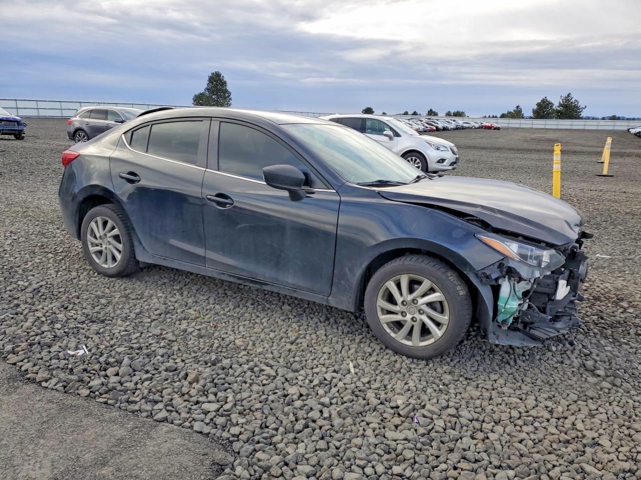 2015 Mazda 3 Touring Черный vin: JM1BM1V78F1267771
