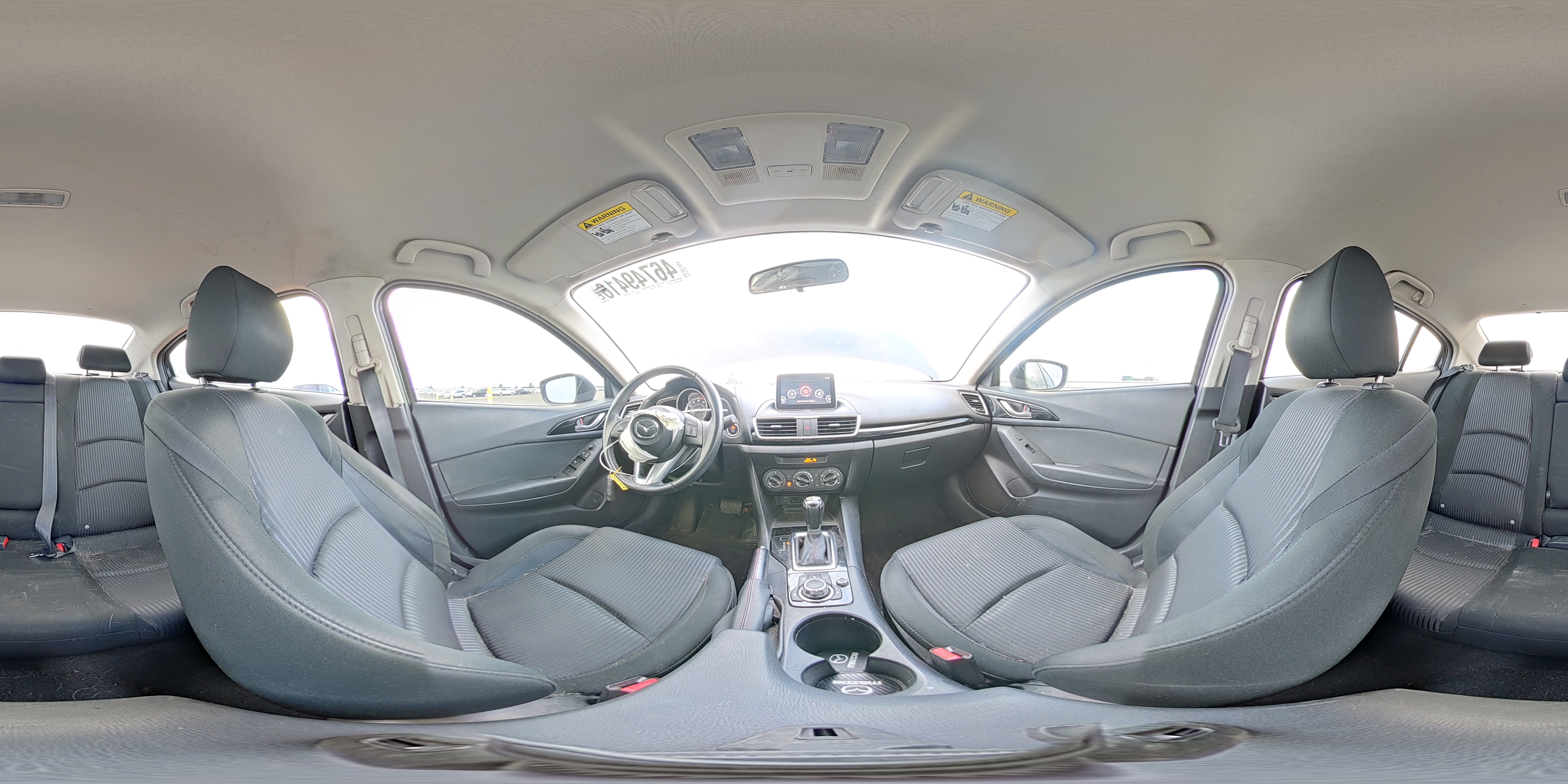 2015 Mazda 3 Touring Черный vin: JM1BM1V78F1267771