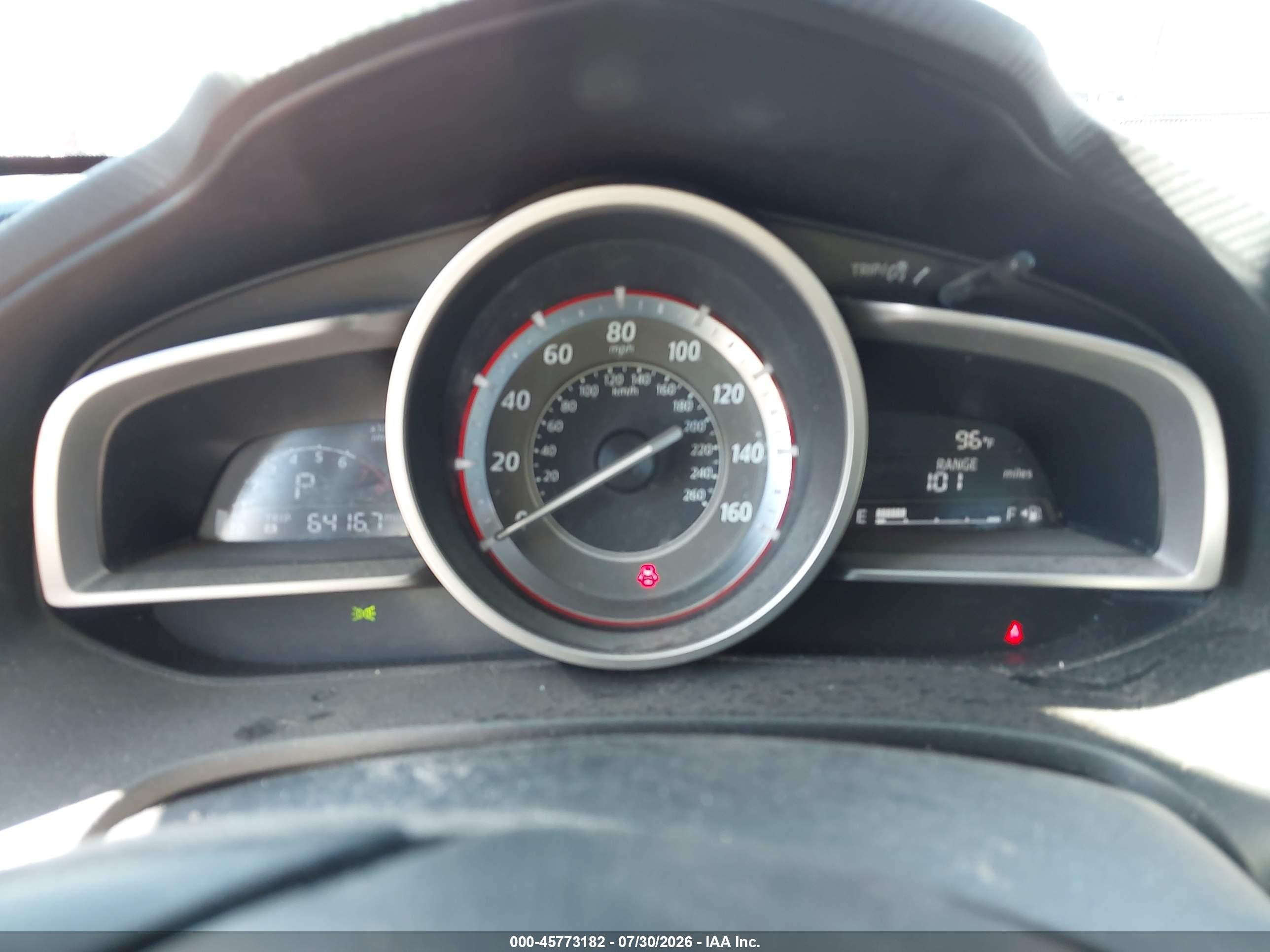 2014 Mazda Mazda3 I Touring Red vin: JM1BM1V79E1116159