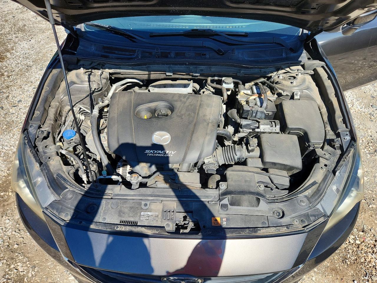 2014 Mazda 3 Touring Gray vin: JM1BM1V79E1183893