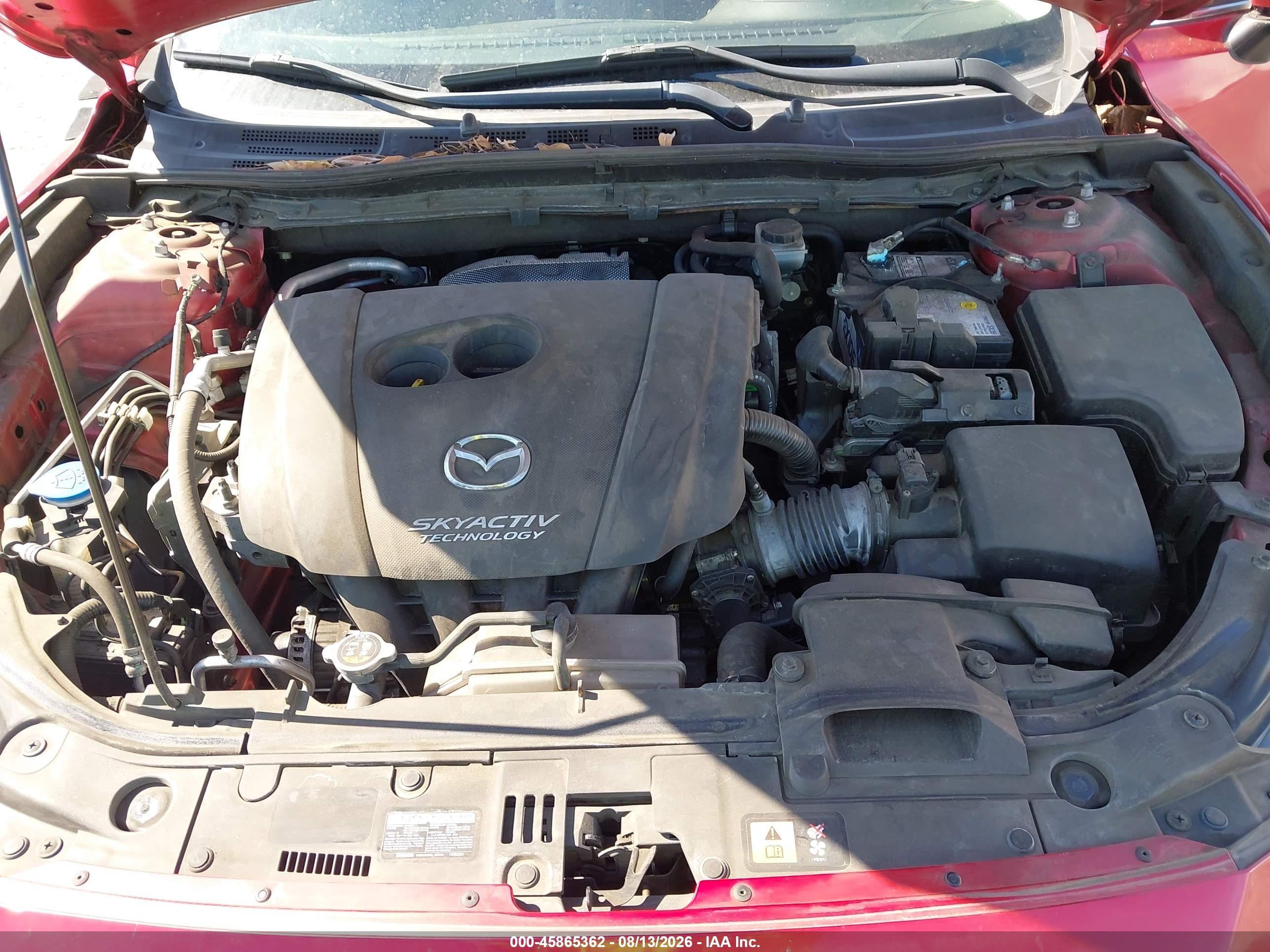 2015 Mazda Mazda3 I Touring Red vin: JM1BM1V79F1242278