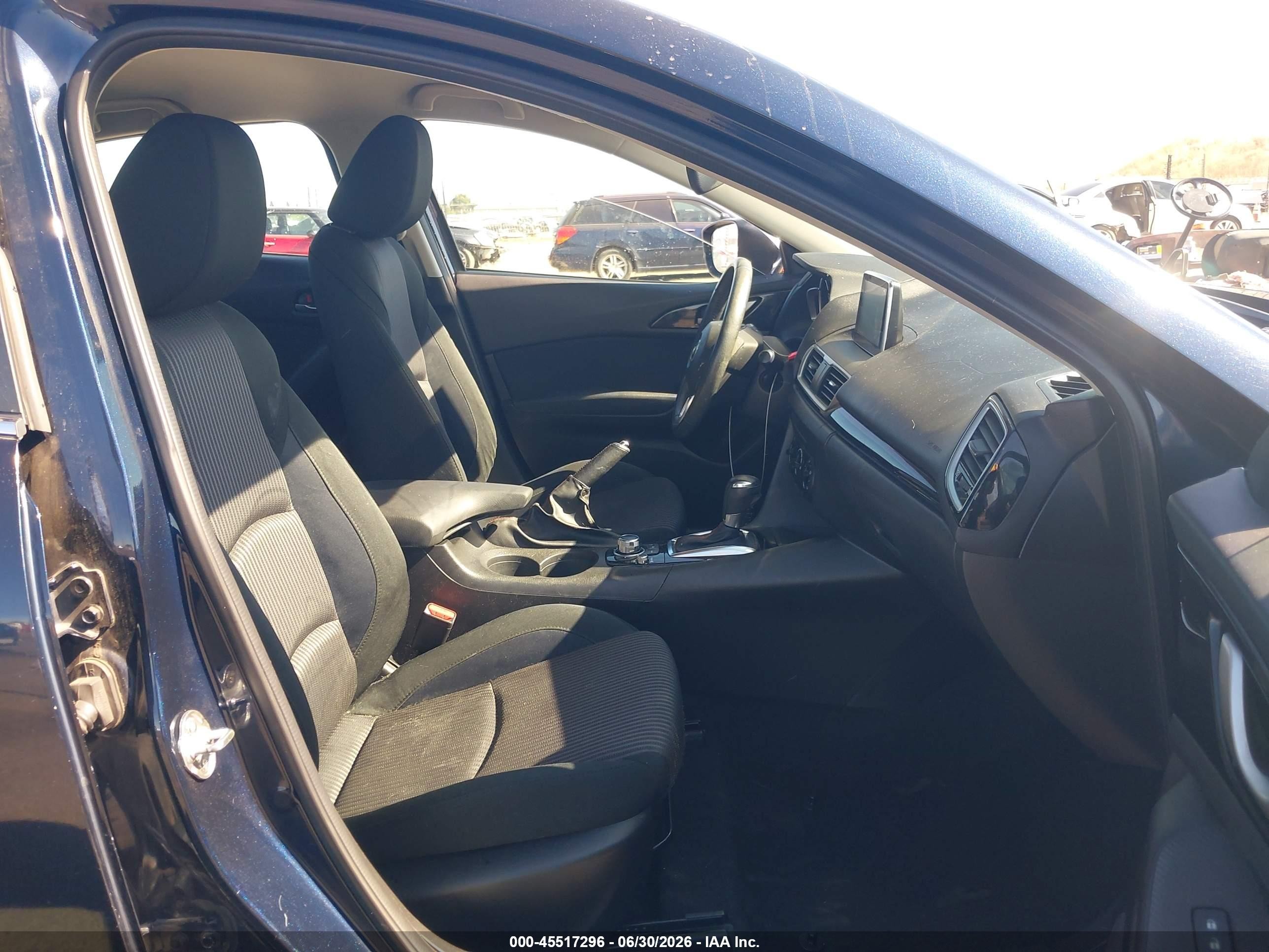 2015 Mazda Mazda3 I Touring Blue vin: JM1BM1V79F1248792