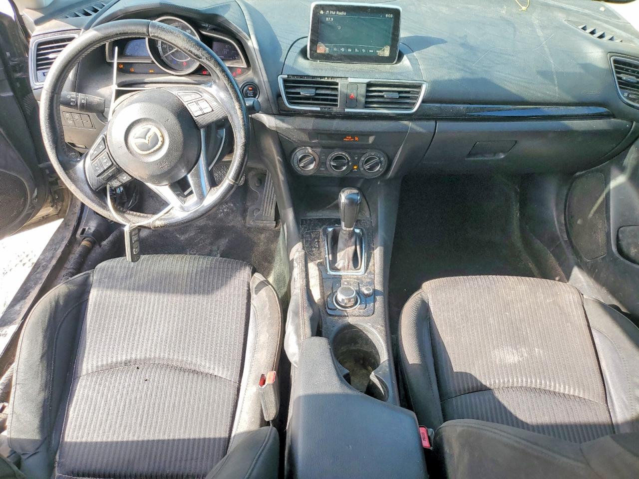 2015 Mazda 3 Touring Black vin: JM1BM1V79F1250333