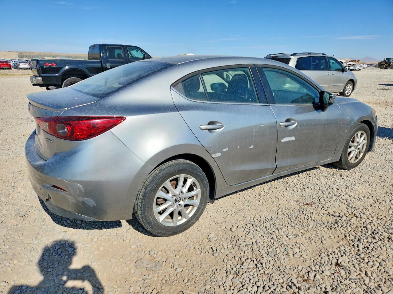 2014 Mazda 3 Touring Silver vin: JM1BM1V7XE1138073