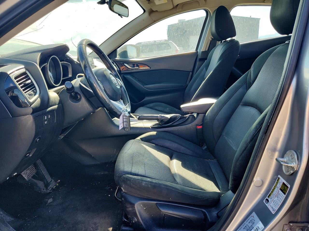 2014 Mazda 3 Touring Silver vin: JM1BM1V7XE1138073