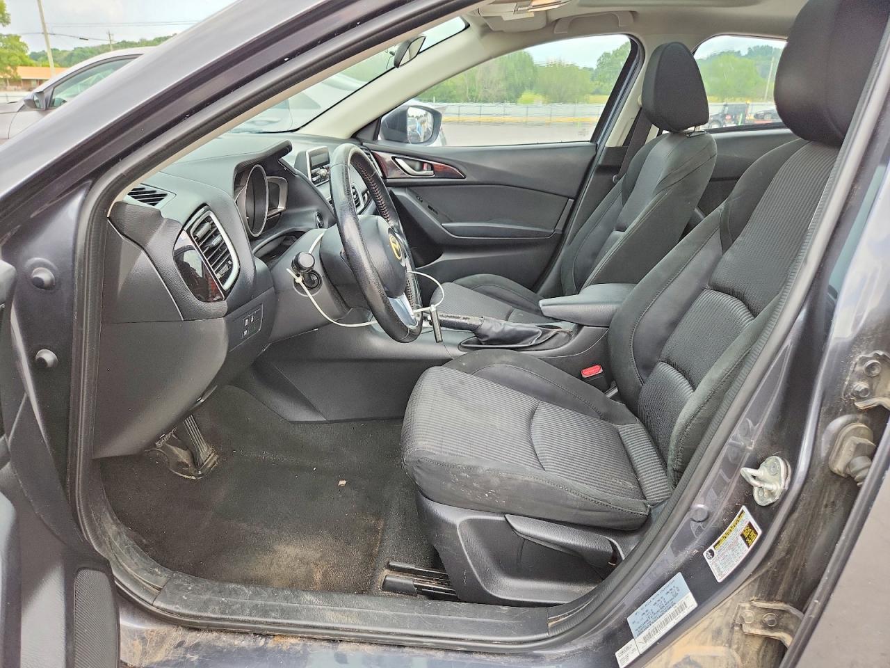 2014 Mazda 3 Gray vin: JM1BM1V7XE1160445