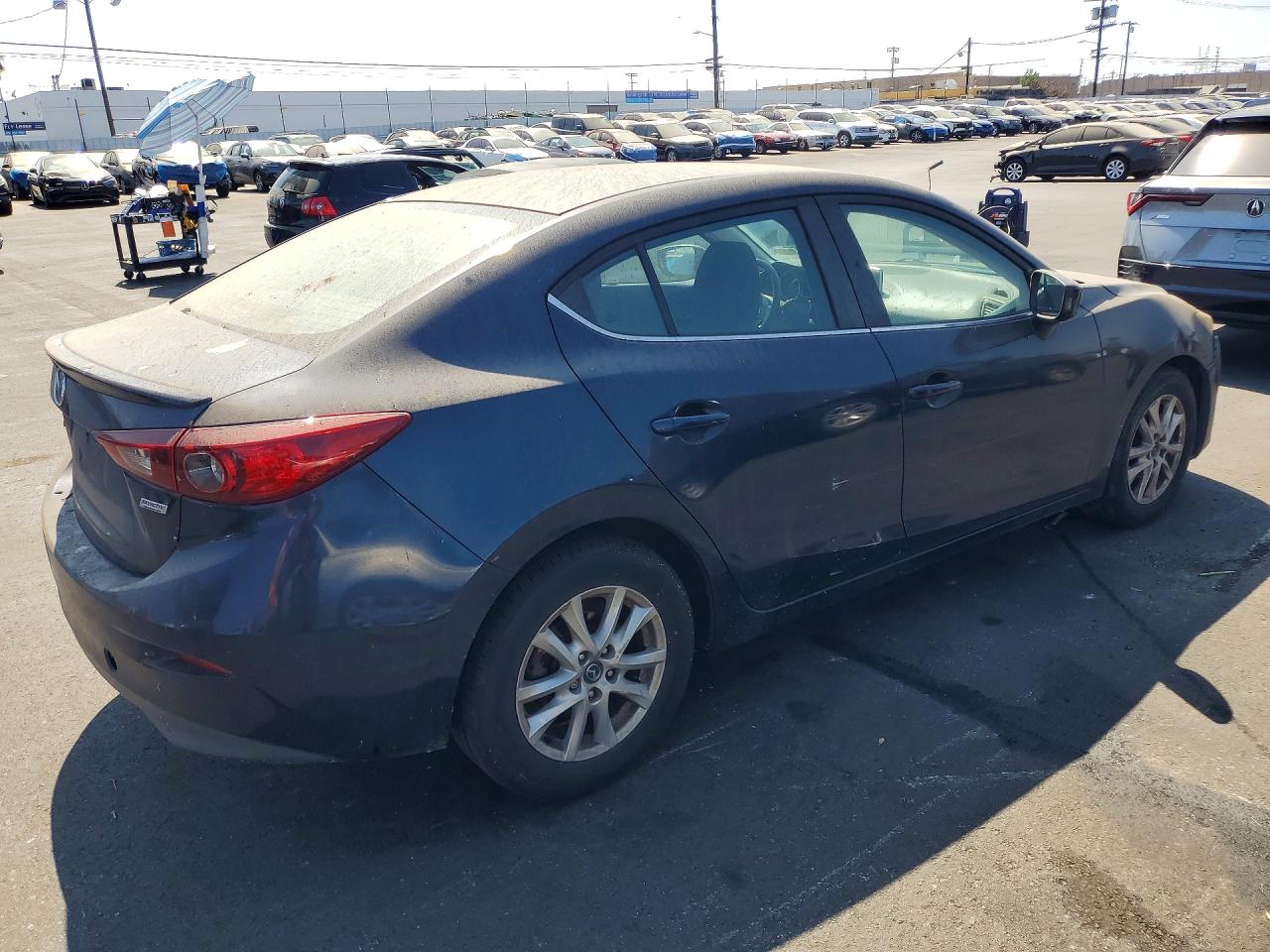2015 Mazda 3 Touring Blue vin: JM1BM1V7XF1221634