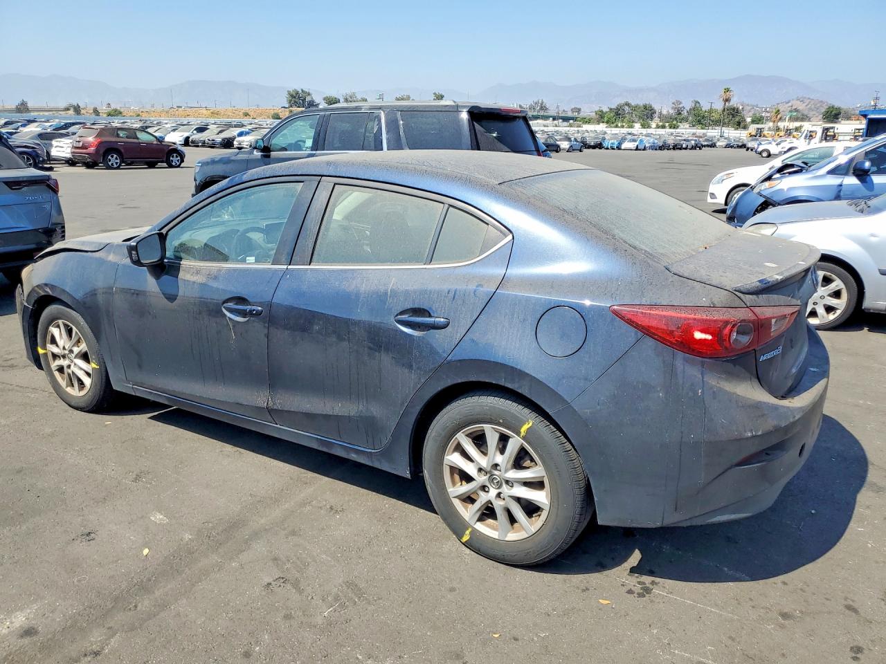 2015 Mazda 3 Touring Blue vin: JM1BM1V7XF1221634