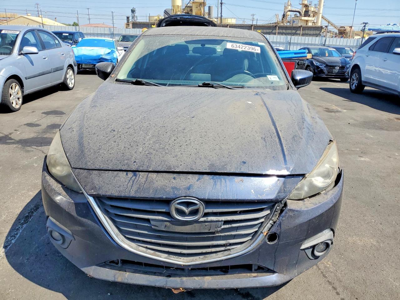 2015 Mazda 3 Touring Blue vin: JM1BM1V7XF1221634